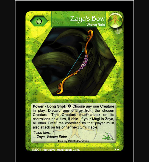 Zayas Bow - Foil